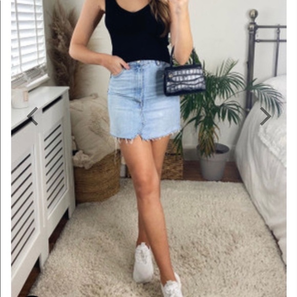 Zara Authentic Denim by TRF Mini Skirt - Picture 2 of 8